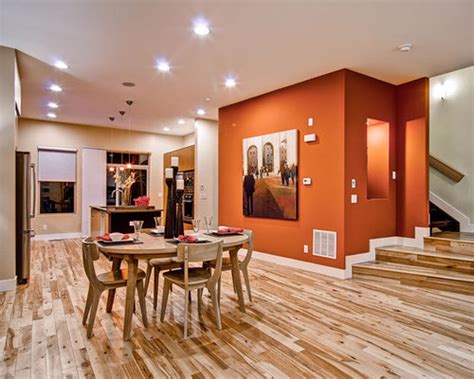 Orange Accent Wall Home Design Ideas, Pictures, Remodel and Decor