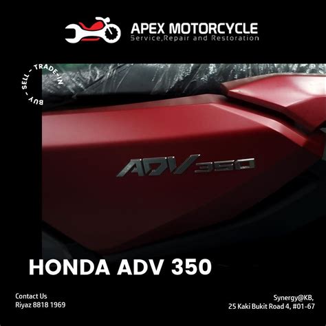 Honda ADV 350, Motorcycles, Motorcycles for Sale, Class 2A on Carousell