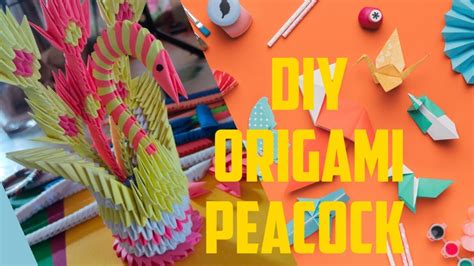 DIY ORIGAMI PEACOCK VIDEO TUTORIAL - YouTube