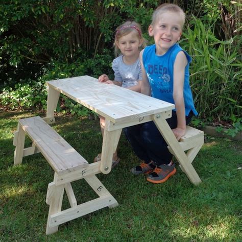 Kids Picnic Table Plans - Etsy