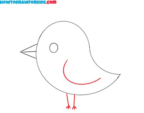 How to Draw a Bird for Kindergarten - Easy Drawing Tutorial For Kids