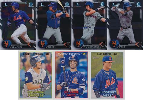 2016 Mets Top Prospects (Cardboard Edition) | Collect the Mets