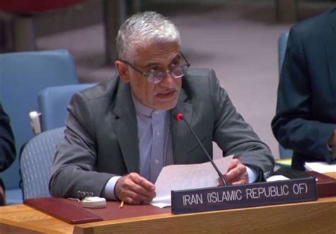 UN Envoy Reaffirms Iran’s Right to Respond to Israel - Politics news - Tasnim News Agency