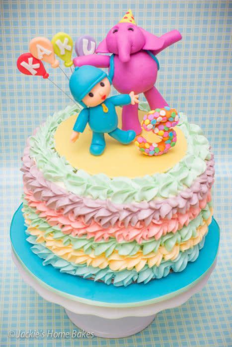 Pocoyo and Ellie Cake | Sweet birthday cake, 1st birthday cakes ...