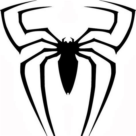 20 Spiderman Logo Tattoo Designs And Pictures | White tattoo, Black ...