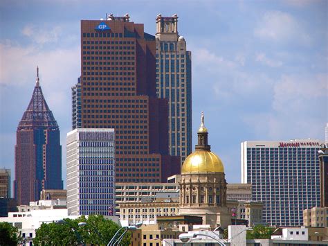 Georgia Capitol dome & Atlanta skyline | Atlanta GA | Robert S | Flickr