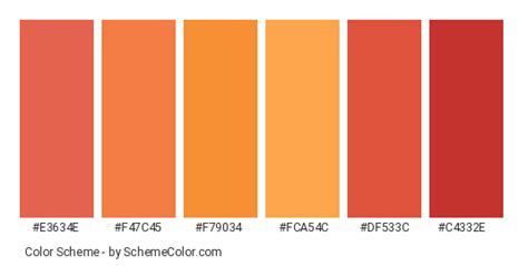 Apricots Colors Color Scheme » Image » SchemeColor.com