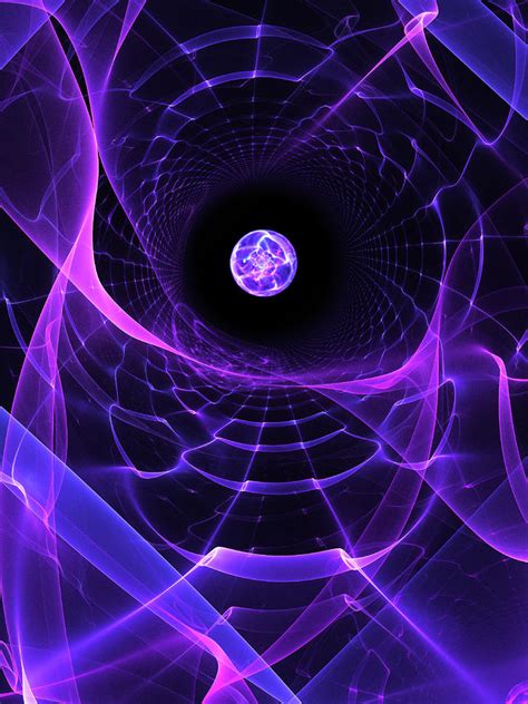 Wormhole Digital Art by Pam Blackstone - Pixels