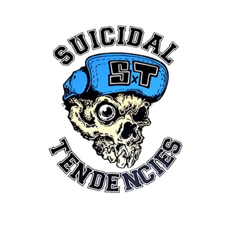 Suicidal Tendencies Skater Skull Logo Sticker – DARKSTAR SHOP