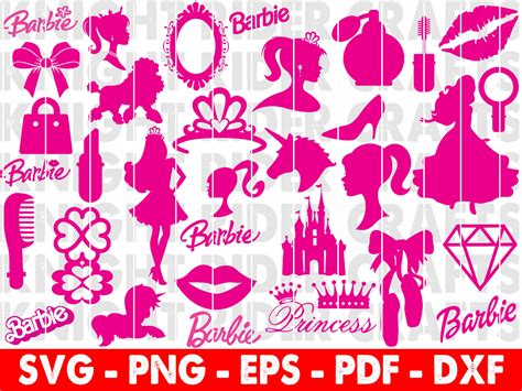 30 Barbie Svg Bundle Barbie Shirt Svg Design Barbie Ken | Etsy