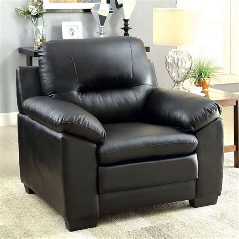 Parma Chair (Black) Furniture Of America | Furniture Cart