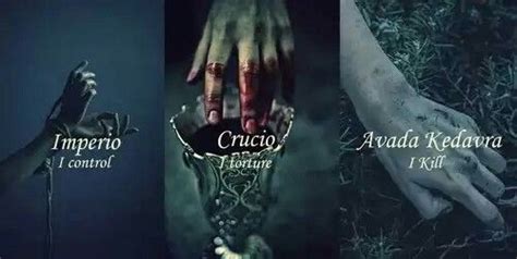 Imperio-Crucio-Avada Kedavra | Harry Potter | Harry potter feitiços, Fatos potter e Harry potter