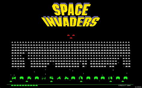 Space Invaders Wallpaper | Retro gaming, Computer wallpaper, Space invaders