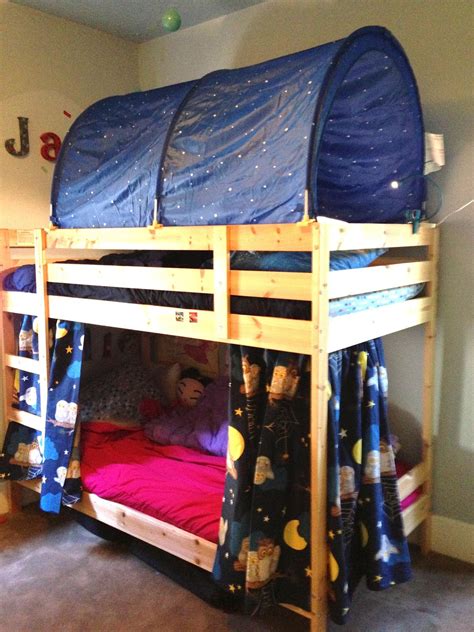 10+ Wonderful Bunk Bed Canopy and Cover Ideas | Ann Inspired