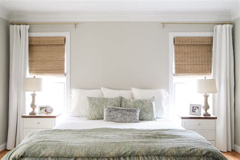 Our Master Bedroom Window Treatments - The Turquoise Home