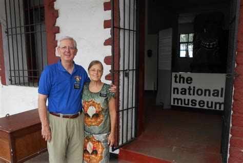 Kirkham's Mission Blog from Liberia: Visit to Liberia National Musuem