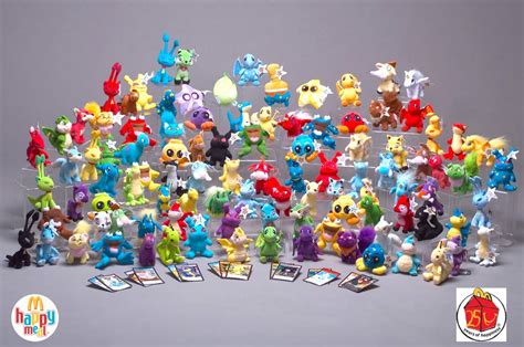 Neopets Happy Meal Plush Toys - May 2004