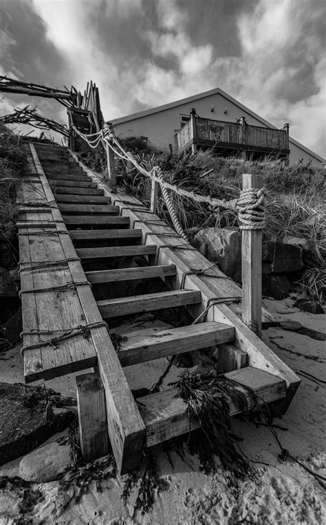 Beach Steps Free Stock Photo - Public Domain Pictures