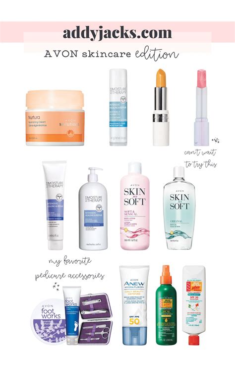 Avon skincare must-haves for your face, lips and body - addyjacks