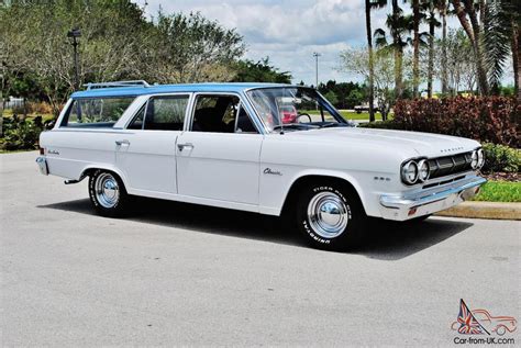 Incredable driver 1965 AMC Rambler 660 Station Wagon 6 cly auto modified sweet