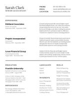 100+ Professional Customer Service Resume Templates - Resume Builder with examples and templates ...