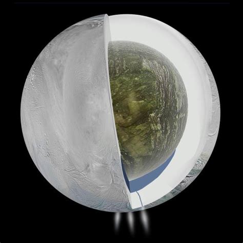 Saturn's Icy Moon Enceladus - Universe Today