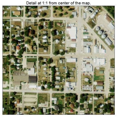 Aerial Photography Map of Howells, NE Nebraska