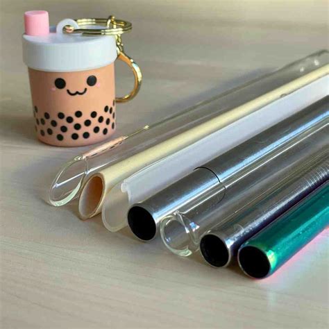 5 Reusable Boba Straws That You'll Actually Use (Portable, Stylish & Easy To Clean) (Compact ...