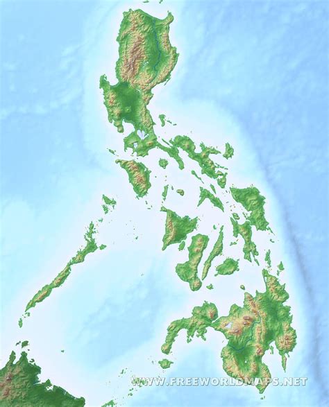 Philippines Physical Map, philippine map HD phone wallpaper | Pxfuel