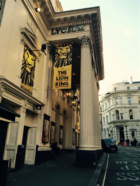 The Lion King at the Lyceum Theatre, London. Best show I've seen