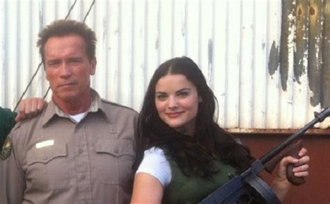 First Look: Arnold Schwarzenegger On The Set Of 'The Last Stand'