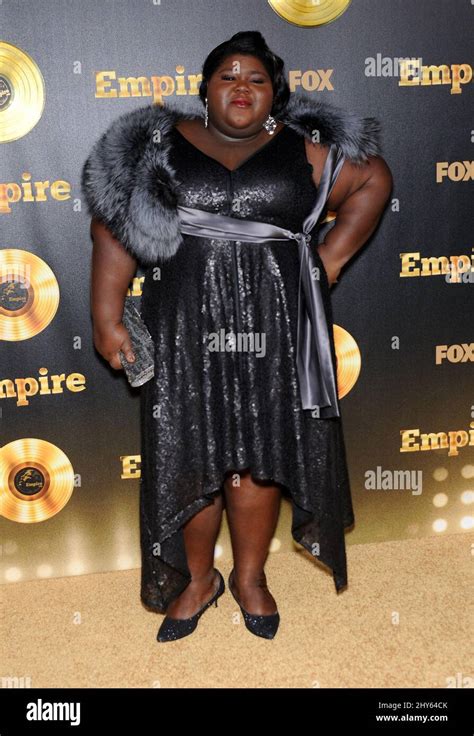 Gabourey Sidibe attending the premiere of 'Empire' Stock Photo - Alamy