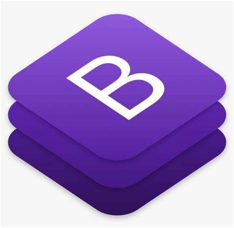 Bootstrap - Bootstrap 4 Icon Png Transparent PNG - 1024x860 - Free ...