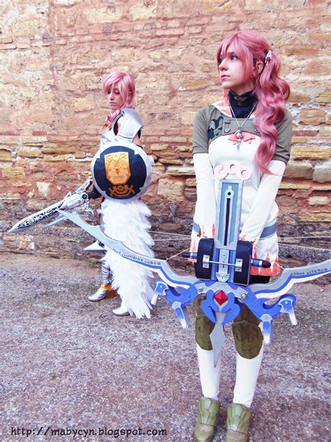 Lightning and Serah FFXIII-2 cosplay I by onlycyn on DeviantArt