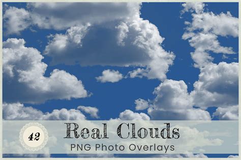 Real Cloud Overlay Photoshop Effects Graphic by 3Motional · Creative ...