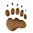 Brown Bear Paw Print - ClipArt Best