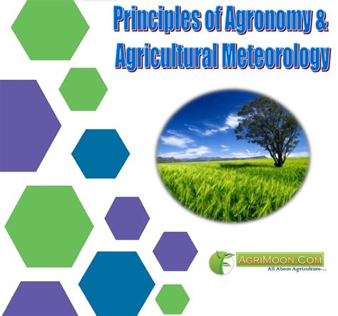 Principles of Agronomy & Agricultural Meteorology PDF Books free