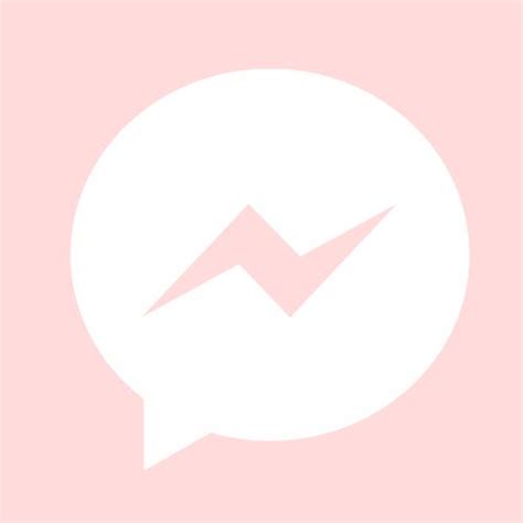 Pink messenger icon | Iphone wallpaper hipster, Ios app icon design ...