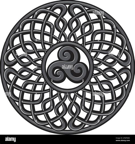 Triple Spiral, ancient Celtic symbol Stock Vector Image & Art - Alamy