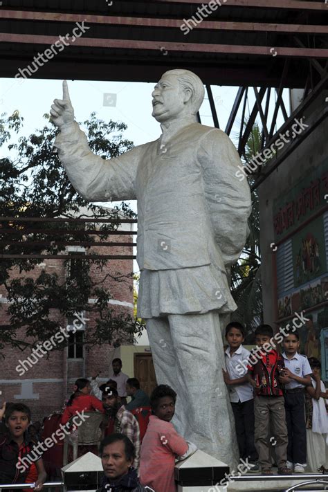 Statue Sheikh Mujibur Rahman Chimbuk Rahman Editorial Stock Photo - Stock Image | Shutterstock