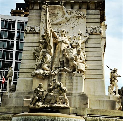 Indiana Volunteers | Civil war Monument in Indianapolis 10.2… | WarLord ...