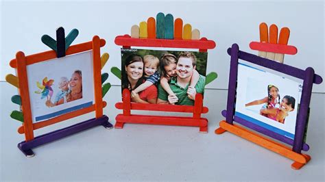 Diy Photo Frame Using Popsicle Sticks - Infoupdate.org