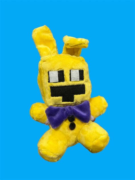 Spring Bonnie Plush Fnaf Plush Security Breach Gamer Gift - Etsy