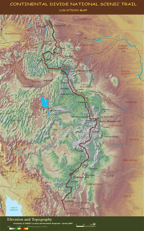 About the Continental Divide Trail – Stein A. Rypdal