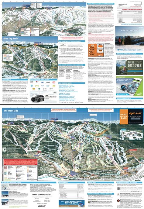 Vail Trail Map | OnTheSnow