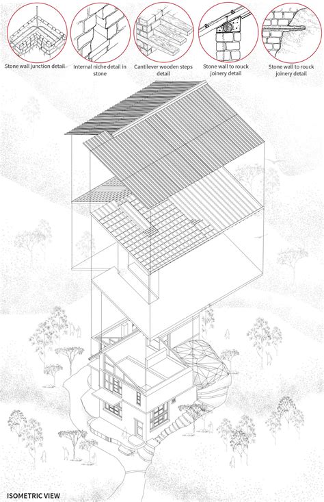 Exploded Axonometric Exploded Axonometric Circulation Axonometric Use ...