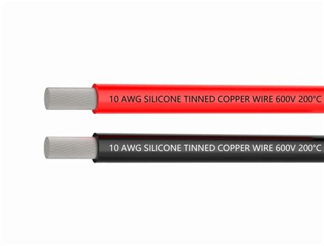 Aliexpress.com : Buy Electrical Wire 10 AWG Silicone Wire 10 Gauge Hook Up wire Cables 3 m Black ...