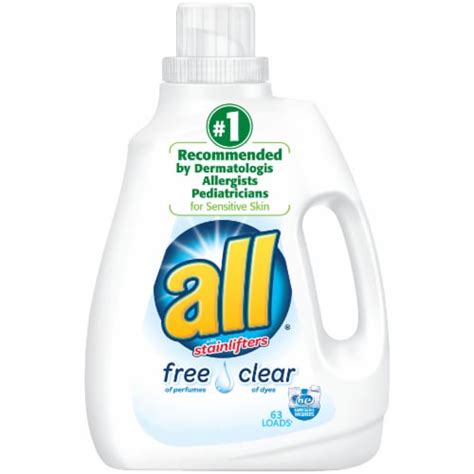 All® Free Clear Liquid Laundry Detergent, 94.5 fl oz - Smith’s Food and ...