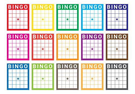 Bingo Card Vector - Download Free Vector Art, Stock Graphics & Images