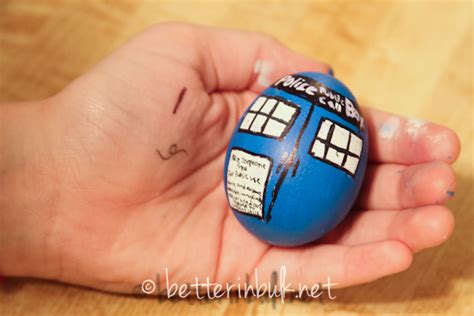 Doctor Who Tardis Easter Egg – Wordless Wednesday